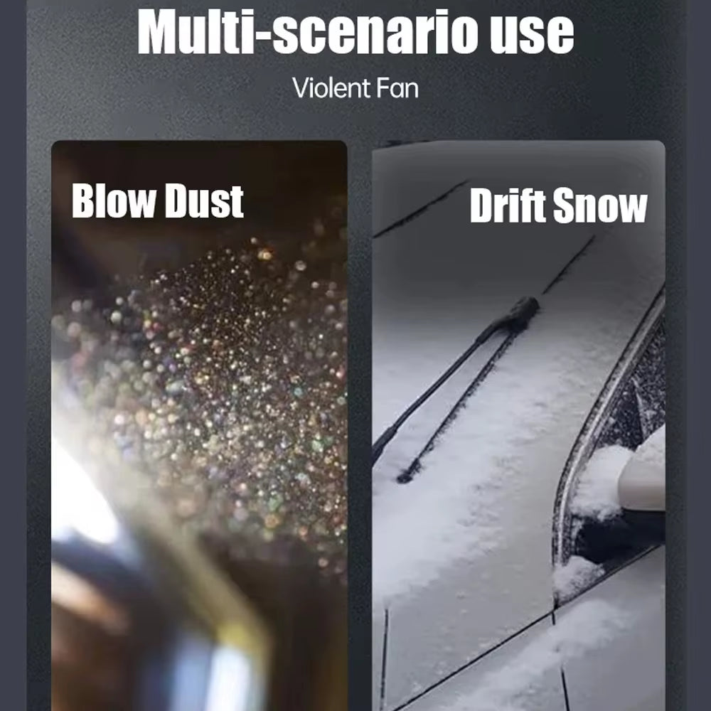 X6 Violent Fan 200000RPM Powerful Air Blower X9 Vacuum Dust Cleaner Type-C Rechargeable Strong Wind 53M/S X11 Turbo Jet Blower